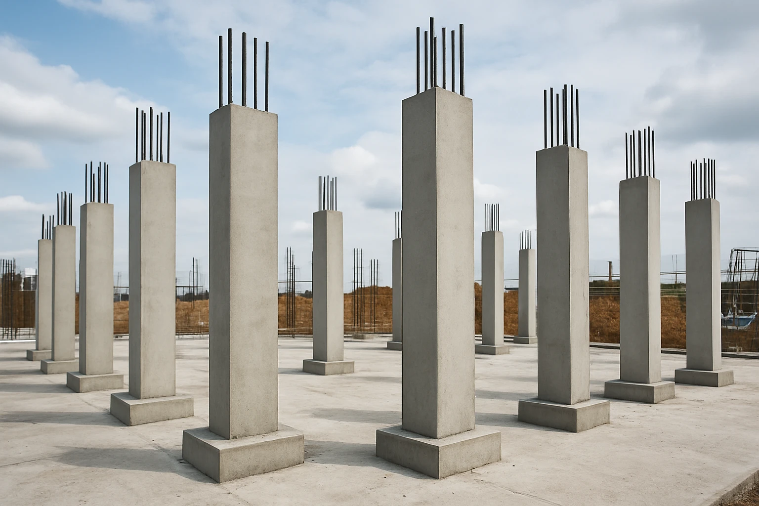 Step 2: Select the right precast Concrete Columns type - Concrete Columns guide