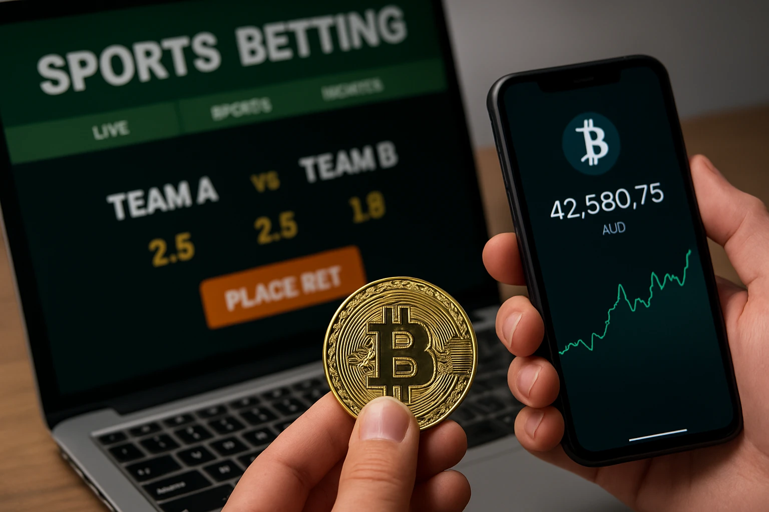 Step 2: Set Up the Fastest AUD-to-Crypto Funding Path - crypto sports betting australia guide