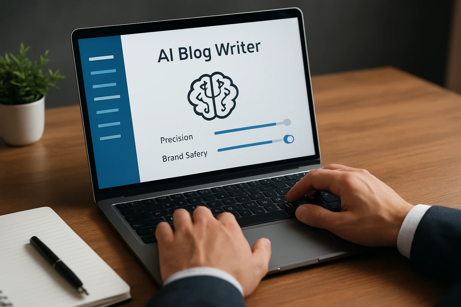 Step 3: Configure the AI Blog Writer for Precision and Brand Safety - how to connect a CMS to an AI blog writer guide