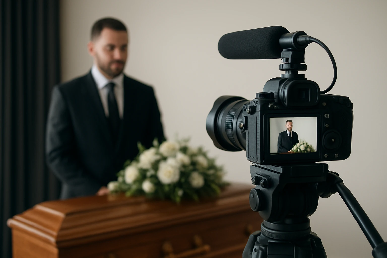 Step 4: Capture Clear, Compassionate Audio and Video - respectful funeral live streaming with private link in brisbane guide