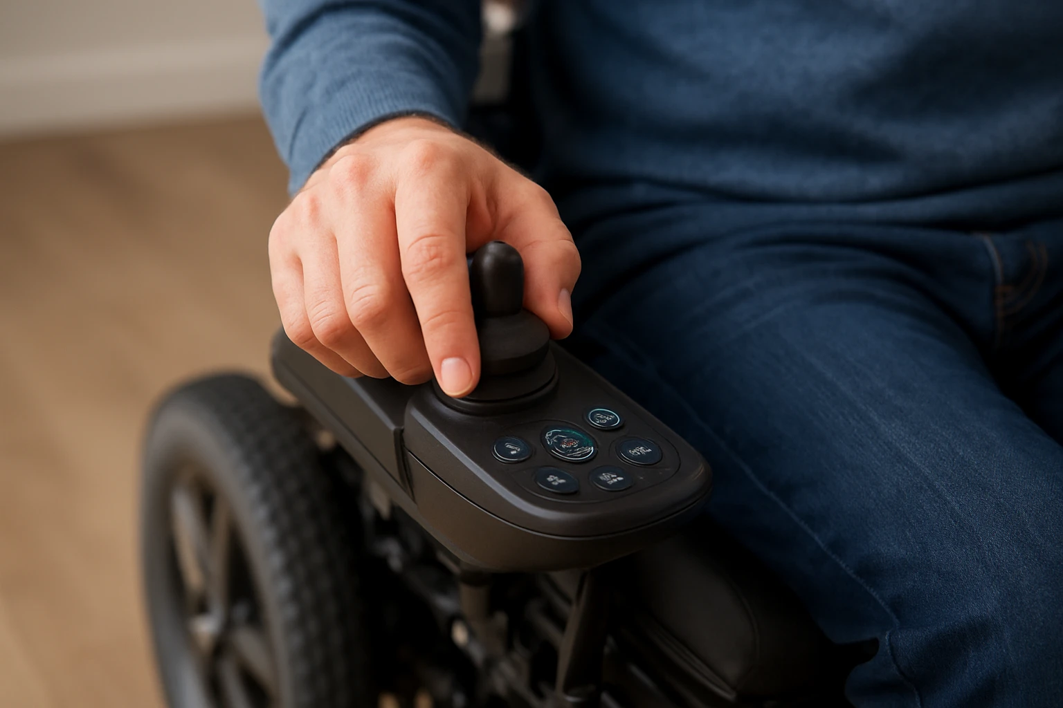 Step 4: Configure Your Joystick-Controlled Power Wheelchair for Precision - joystick-controlled power wheelchair guide