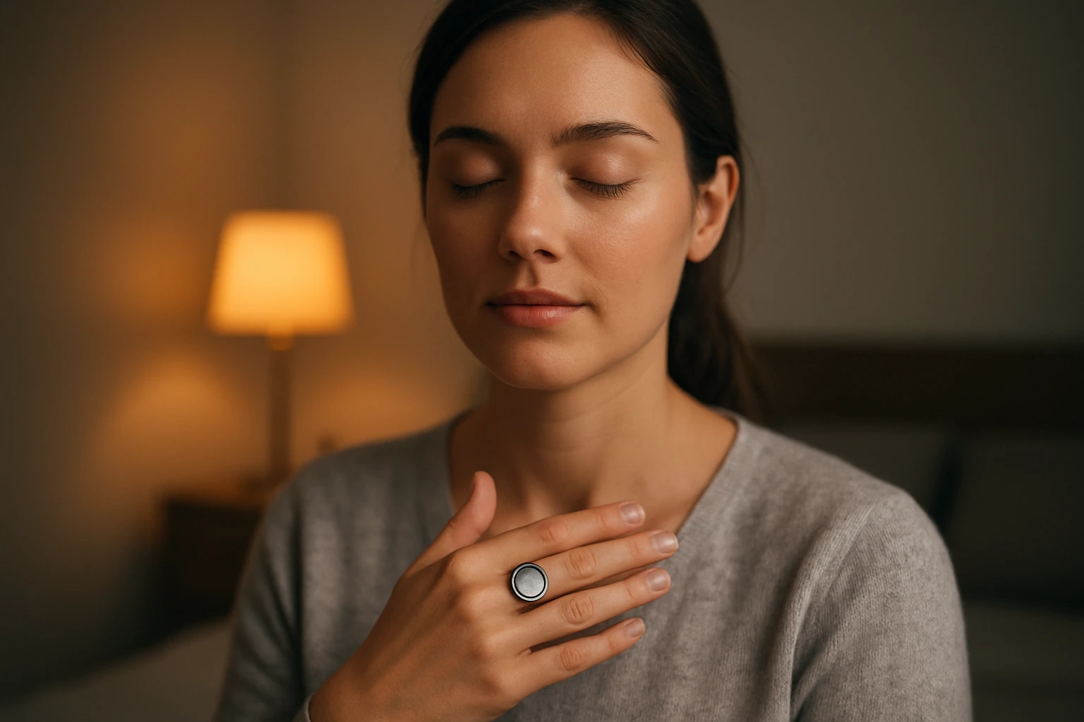 Step 4: Convert It Into a Pre-Sleep Wind-Down Cue - how to use the charisma ring for stress relief guide