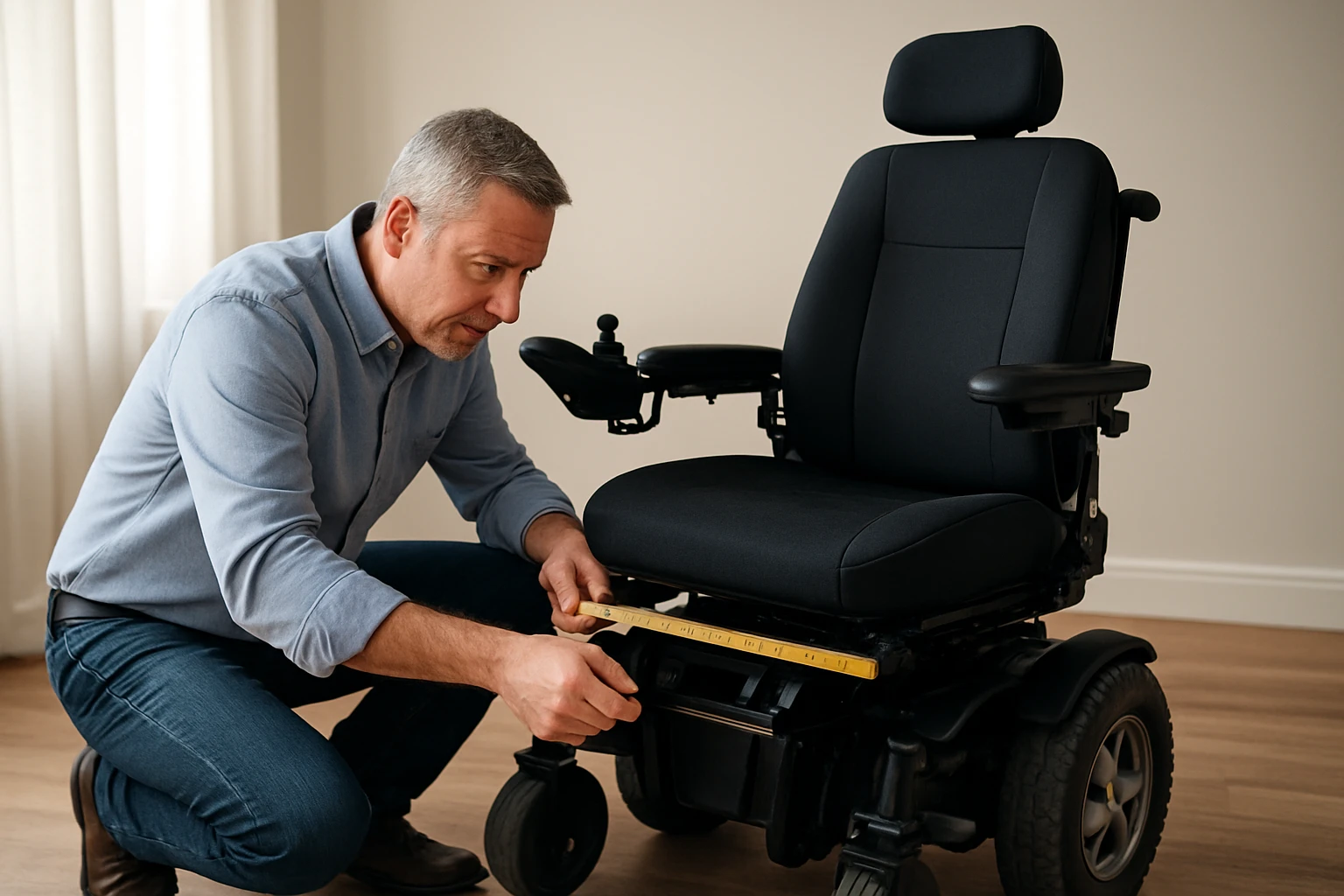 Step 4: Measure Your World So Specs Mean Something - power wheelchair buying guides guide