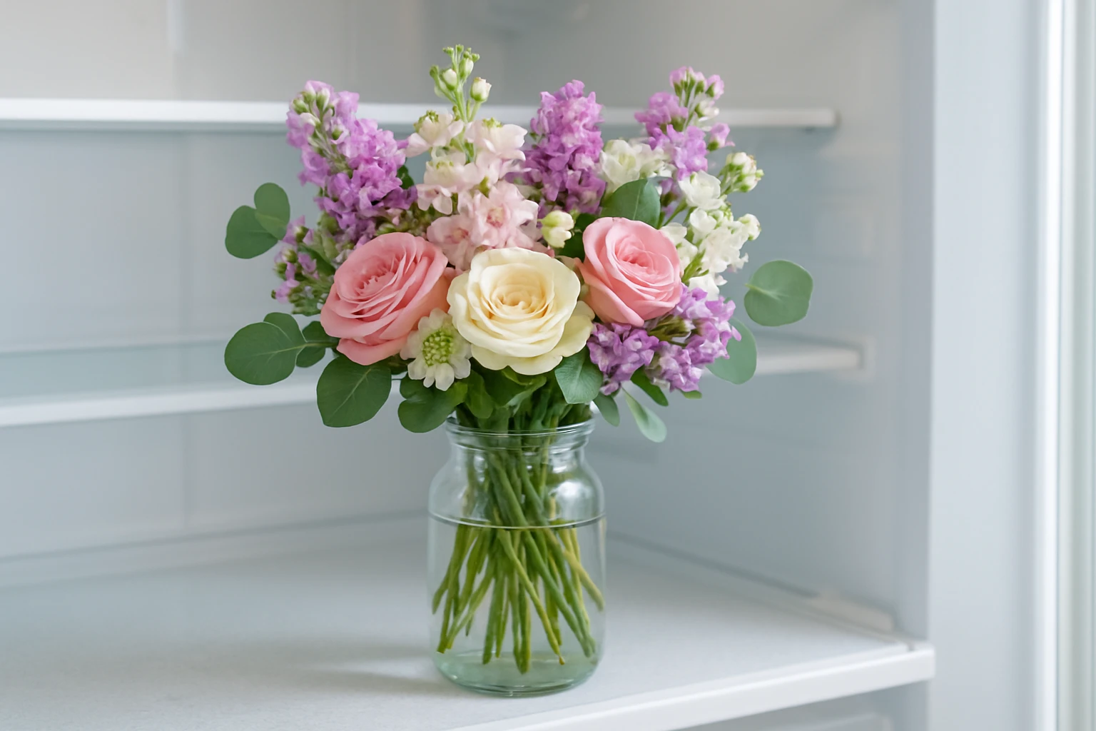 Step 4: Place the Bouquet in a Cool Spot - how to keep flower bouquets fresh guide