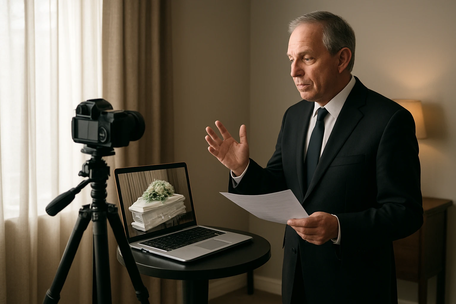 Step 4: Run a Full Rehearsal Before the Service Begins - private link live streaming for funerals guide