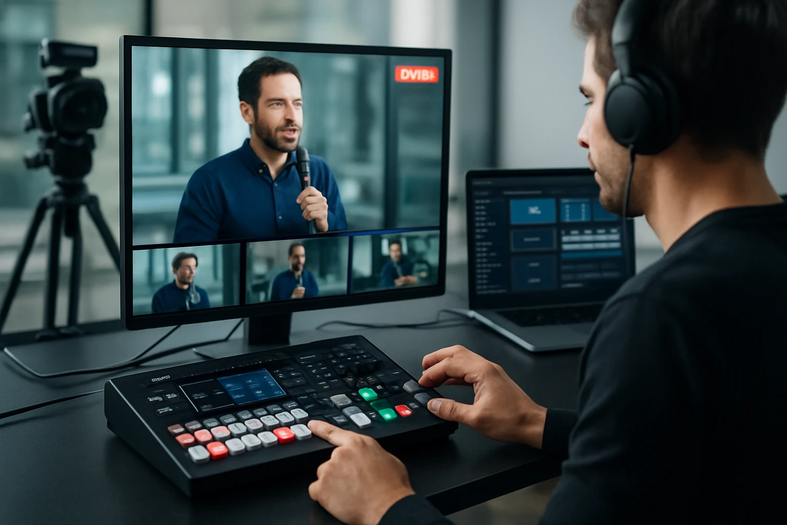 Step 4: Set the stream destination, graphics, and run sheet - on-site live streaming support Brisbane guide