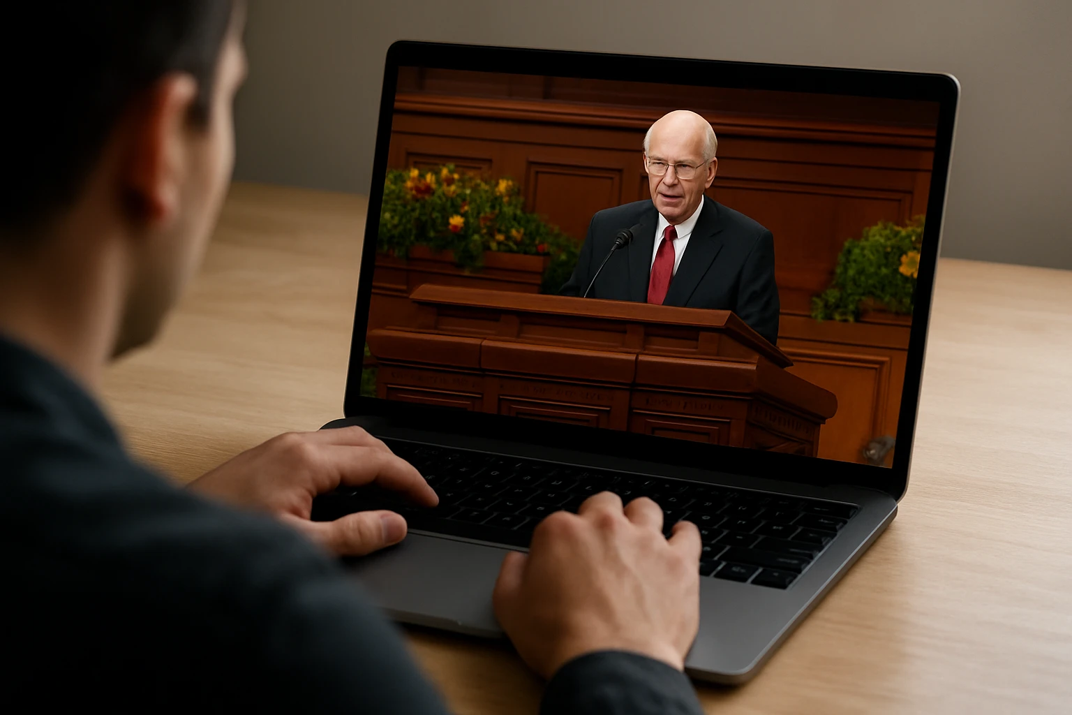 Step 4: Start the stream and stay with the live feed - lds conference live streaming guide