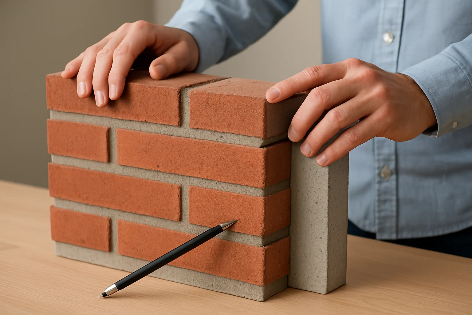 Step 5: Build and review a sample or mockup - Brick and Precast guide