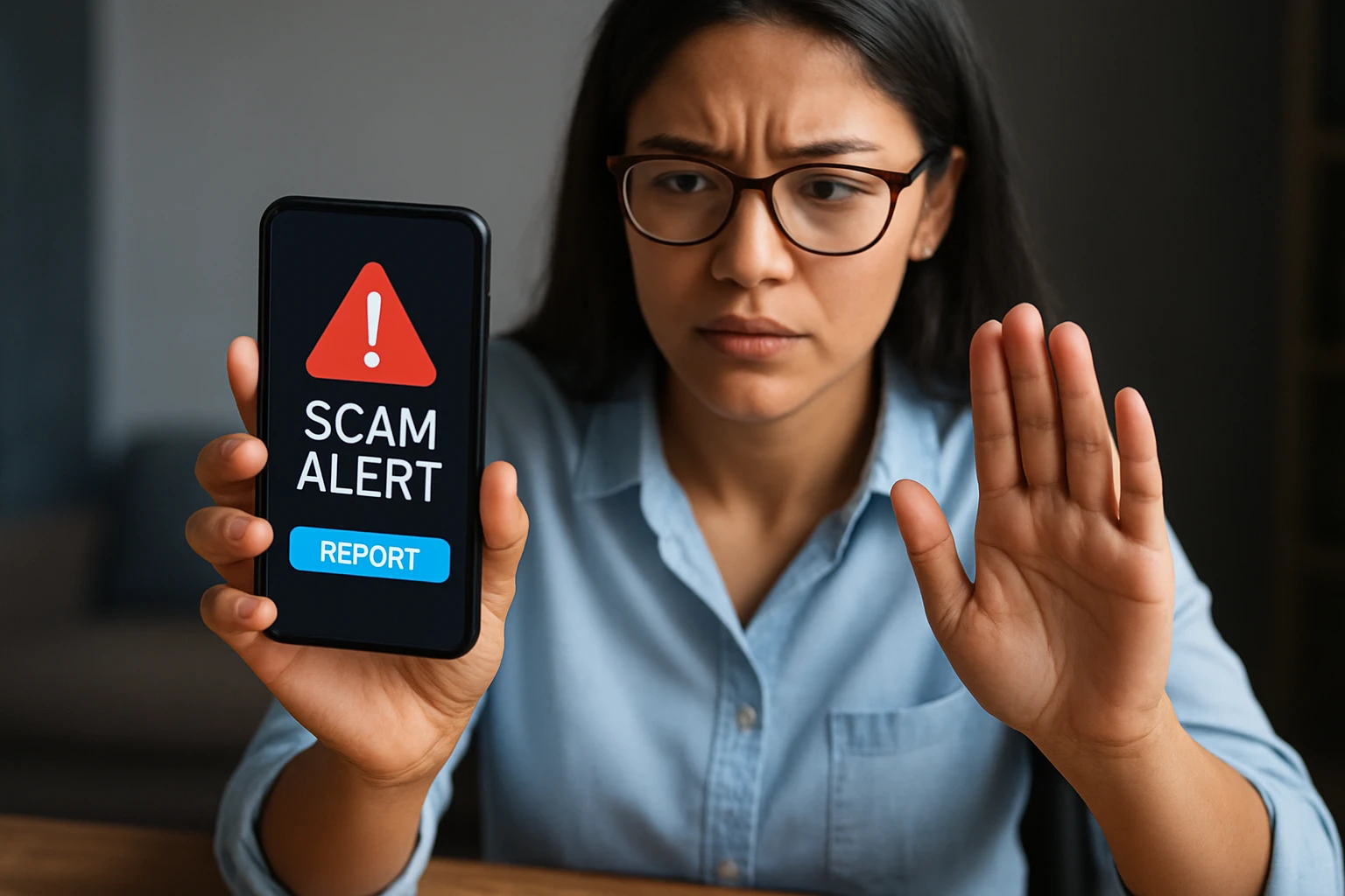 Step 5: Report, Block, and Document the Scam Attempt - online visibility group scam guide
