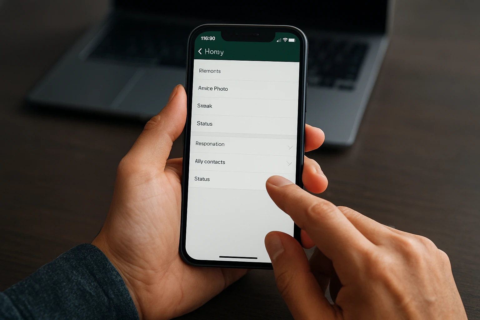 Step 5: Verify the Setting From Another Account - how to stop online visibility on whatsapp guide