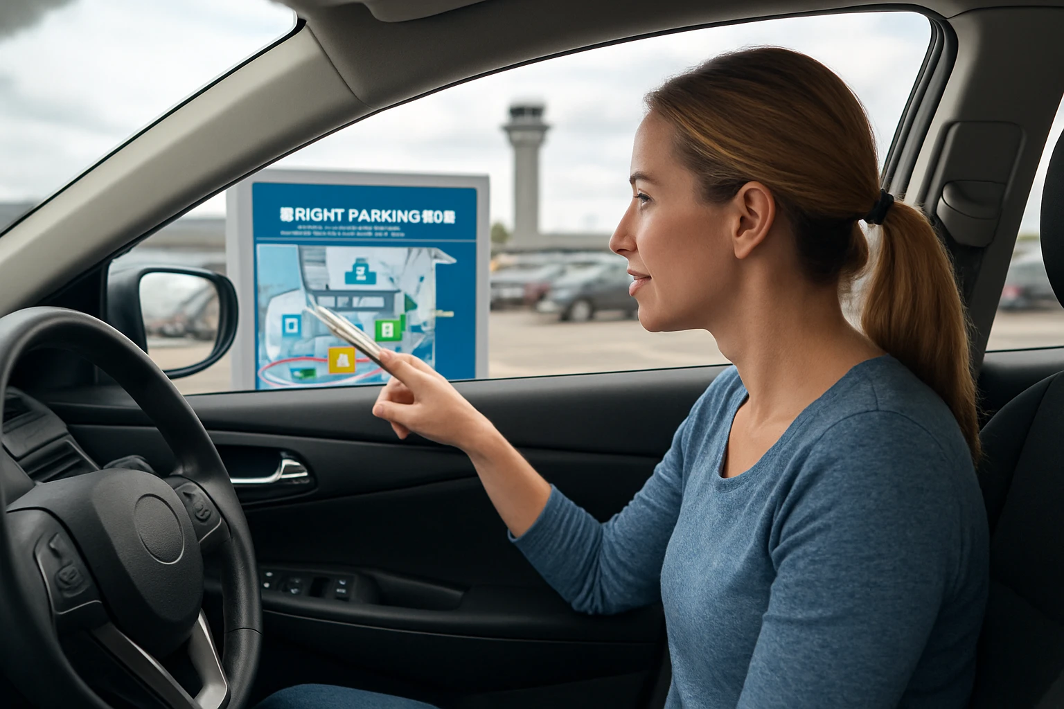 The Dayton International Airport Parking Map Checklist 3 Validate the Spot Before You Leave the Car - dayton international airport parking map guide