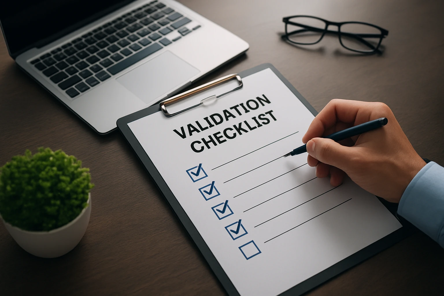 Validation checklist - AI-first platform for scalable organic traffic guide