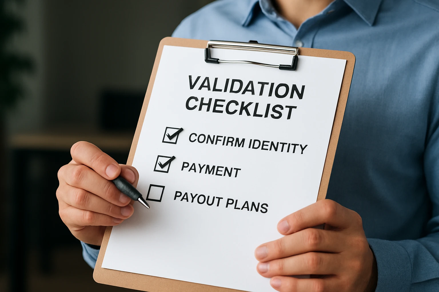 Validation checklist: confirm identity, payment, and payout plans - fanatics sportsbook columbus reviews guide