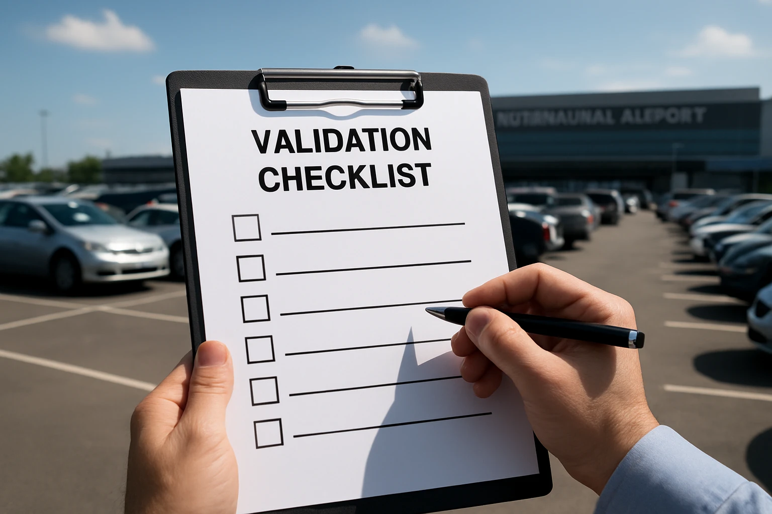 Dayton International Airport Parking Checklist 3 Validation Checklist - dayton international airport parking guide