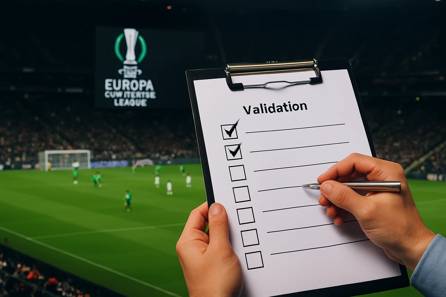Validation checklist - live streaming europa conference league guide
