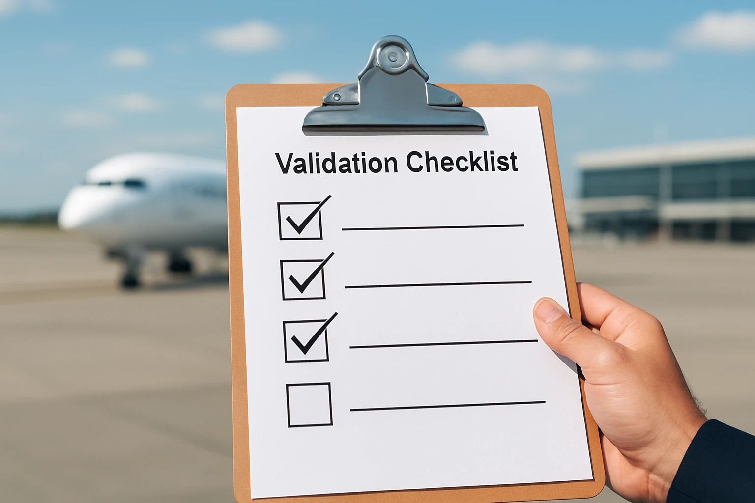 Parking Dayton Airport Checklist 3 Validation Checklist - parking dayton airport guide