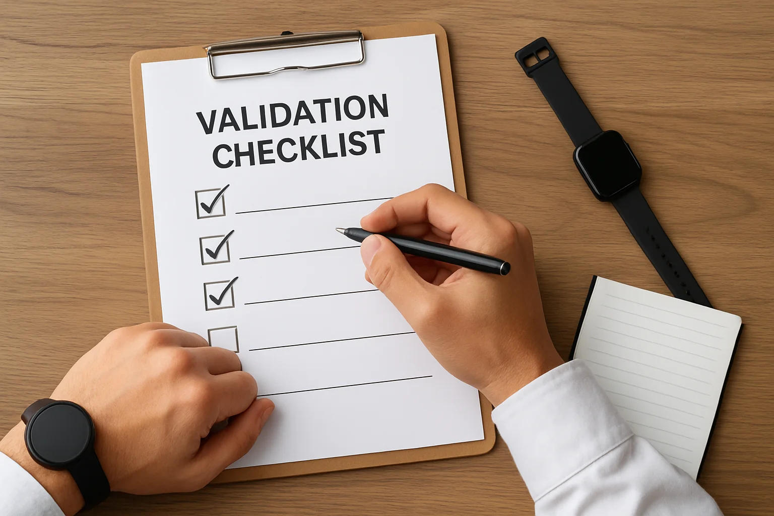 Validation Checklist: Prove It Worked With Numbers and Notes - holistic wearable for balance and well being guide