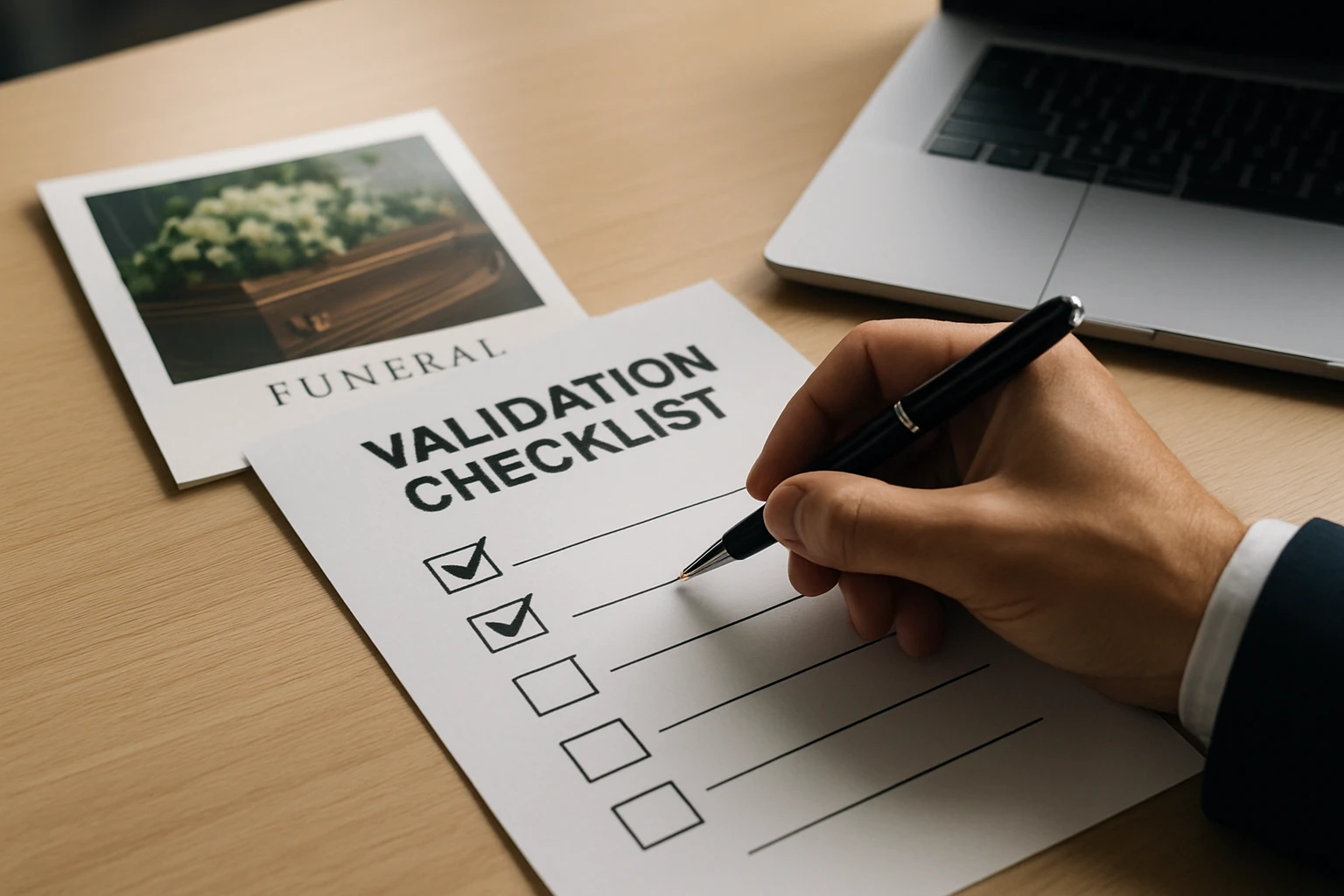 Validation checklist - respectful funeral livestream services Brisbane guide