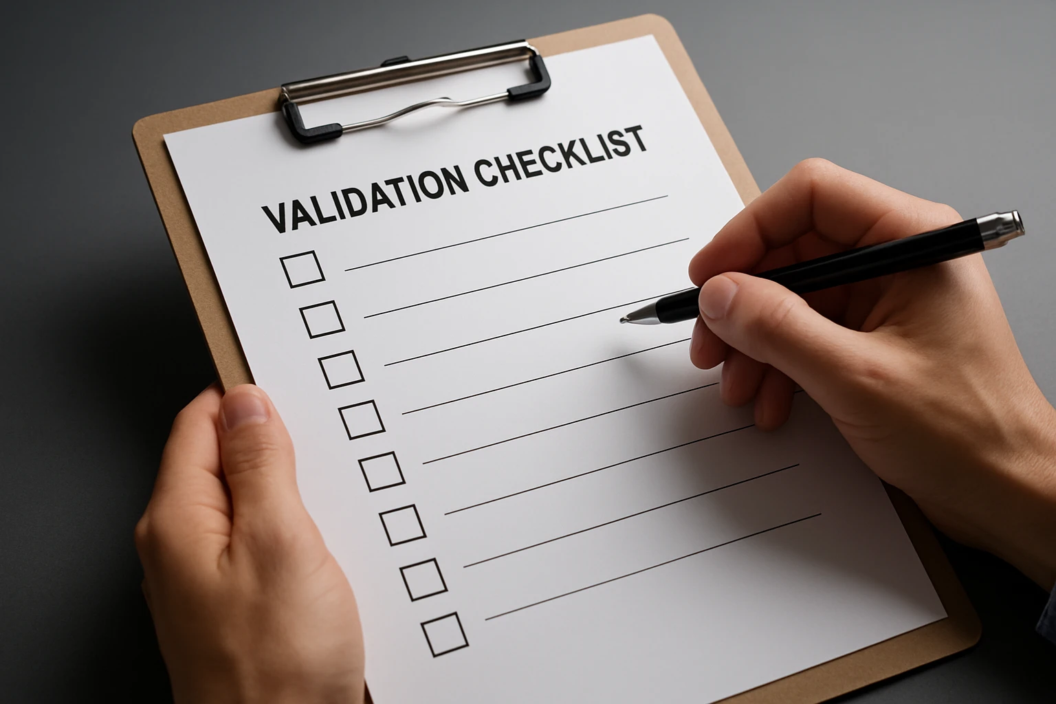 Validation checklist - semantic seo content guide