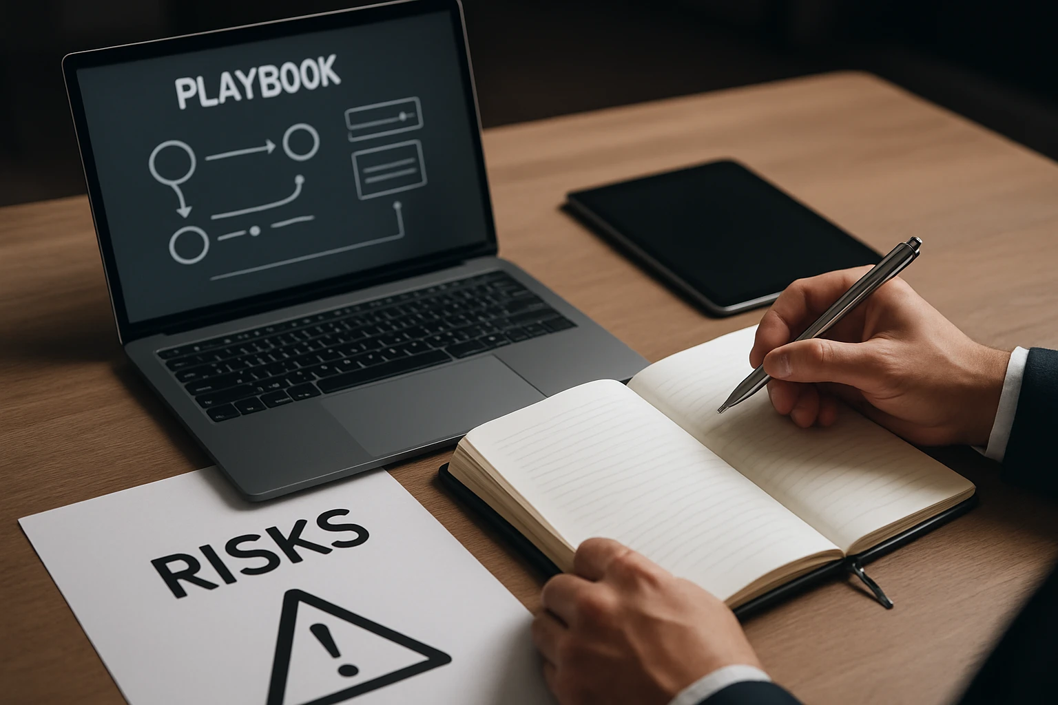 What risks should teams anticipate and how do playbooks mitigate them? - AI agents search optimization playbooks guide