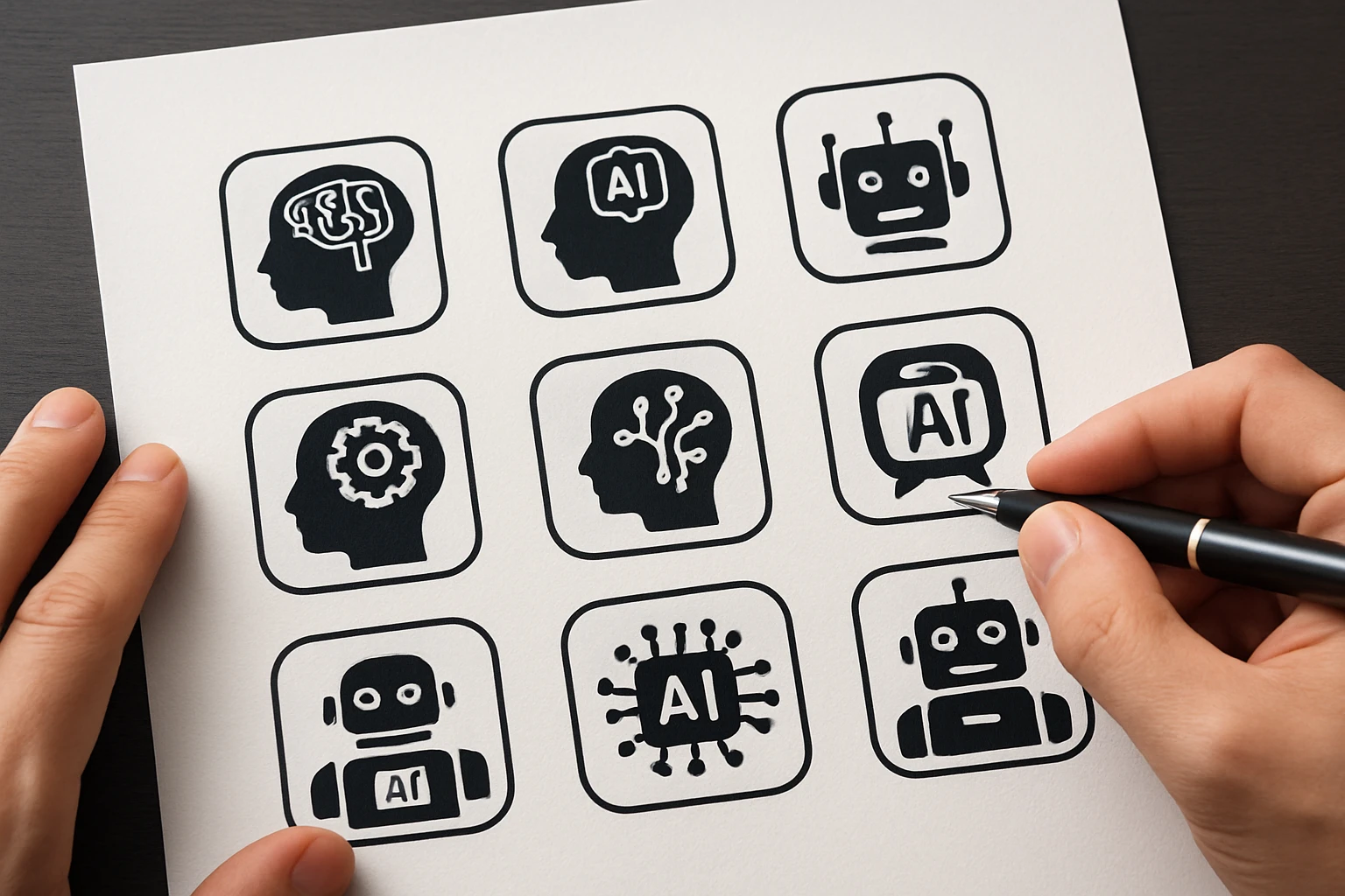 What should you look for in a good AI agents icon set? - ai agents icons guide