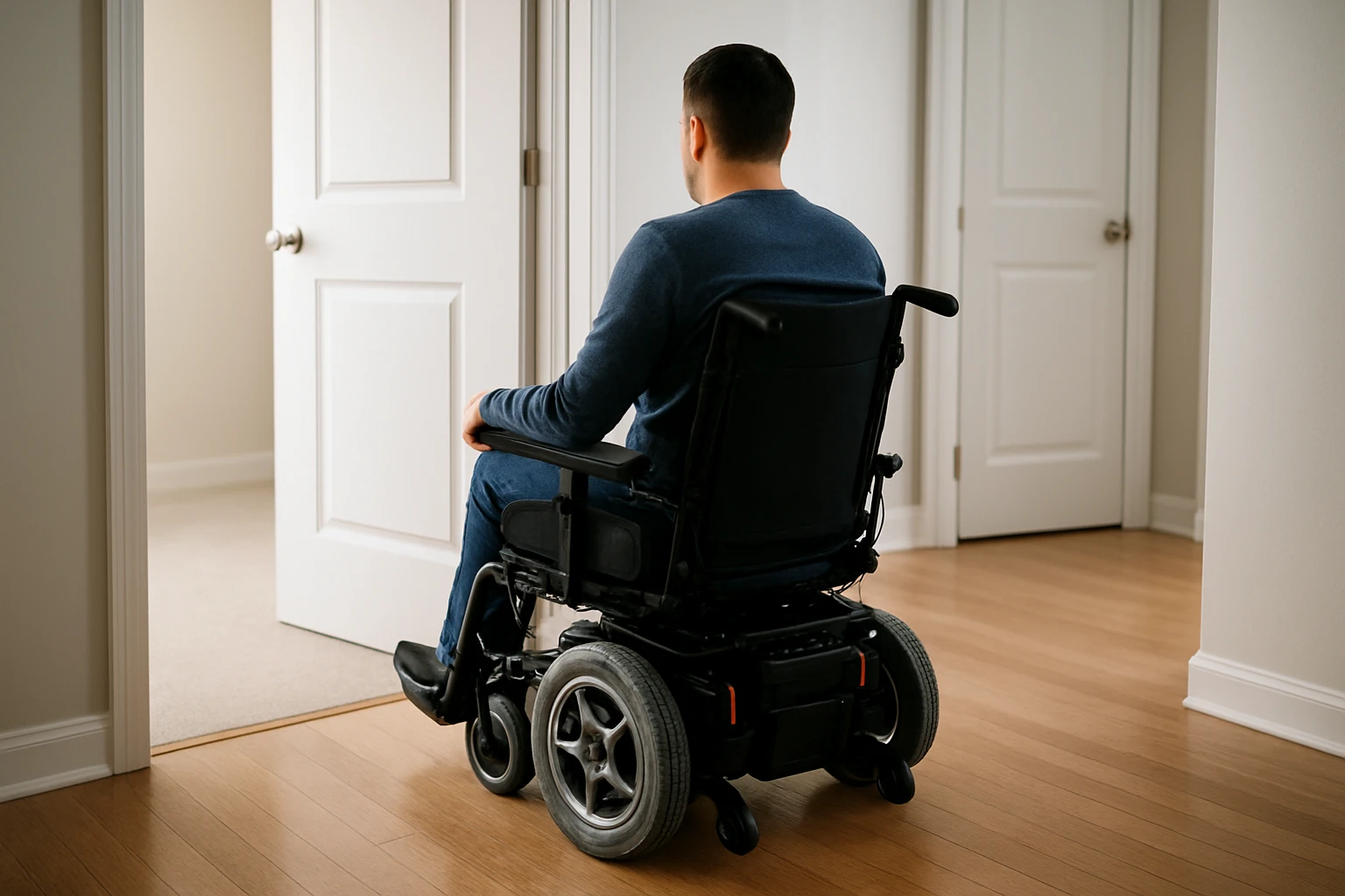 Why does it matter for door clearance, hallways, and room-by-room planning? - What is the turning radius needed for...